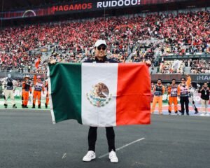 Checo Pérez en el GP de México