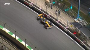 Oscar Piastri chocó en la qualy de Arabia