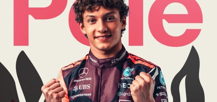 Pole position para Kimi Antonelli