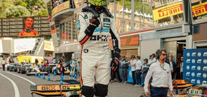 Lando Norris, pole position en Mónaco
