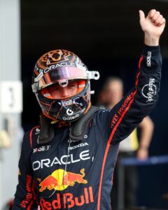 Max Verstappen en el GP de Bélgica