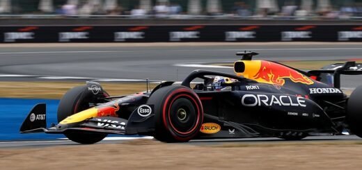 Max Verstappen en Silverstone