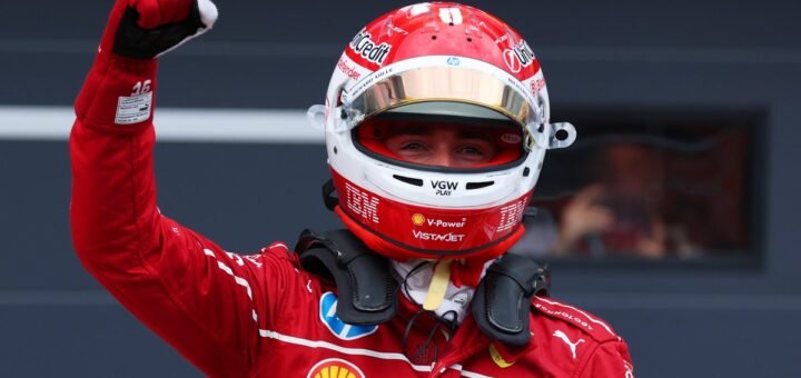 Charles Leclerc pole position en Hungría