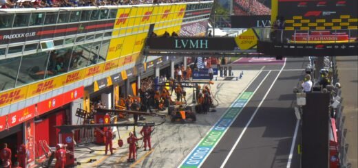 Parada en pits de Lando Norris